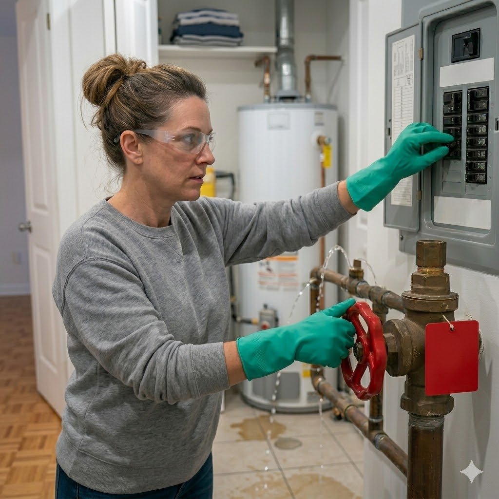 Sécurité fuite d'eau